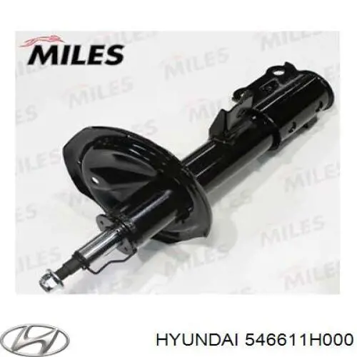 546611H000 Hyundai/Kia amortiguador frontal derecho