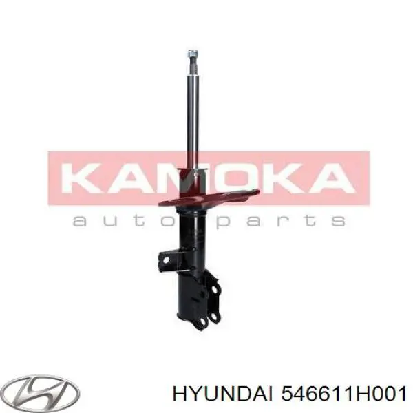 546611H001 Hyundai/Kia amortiguador delantero derecho