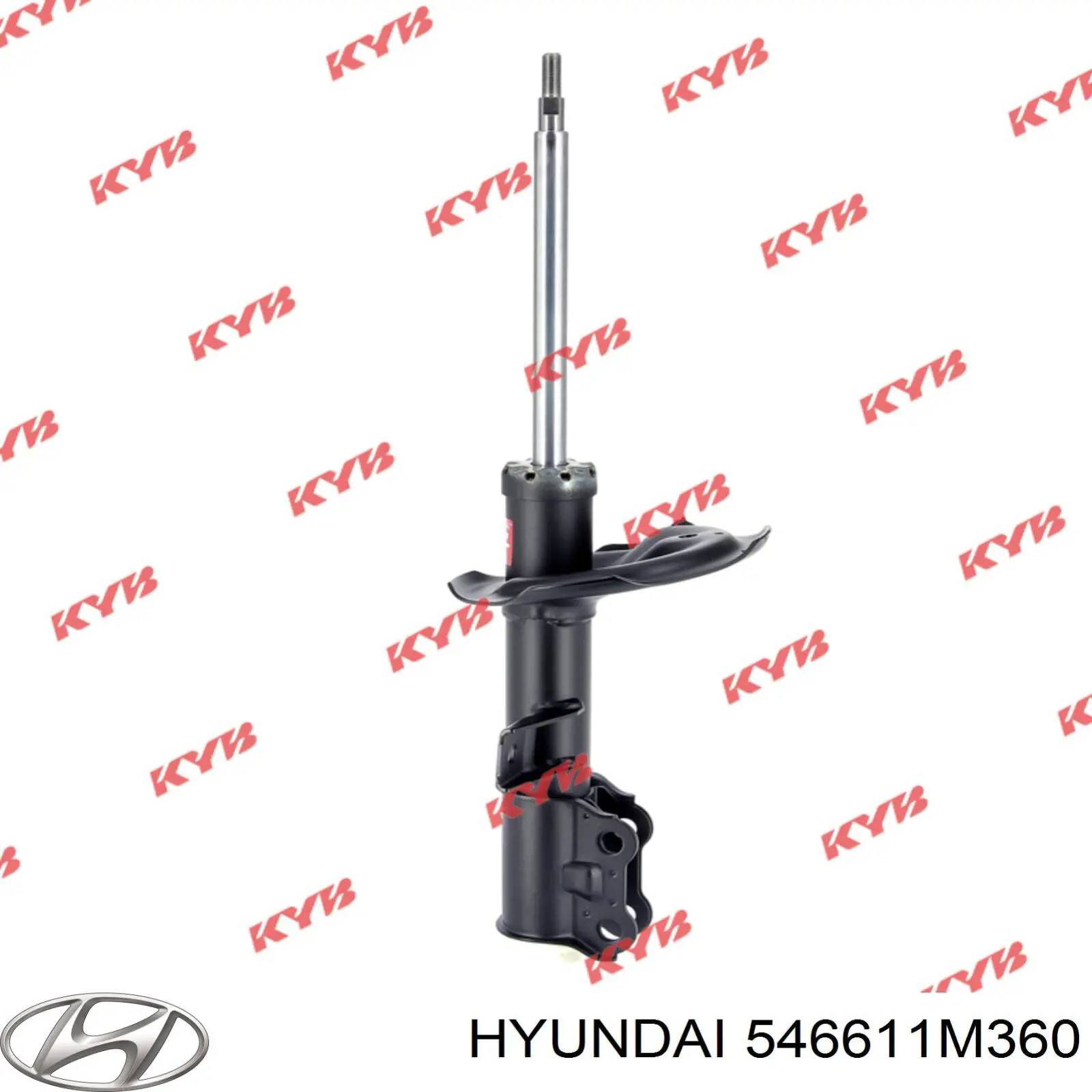 54661-1M360 Hyundai/Kia amortiguador delantero derecho