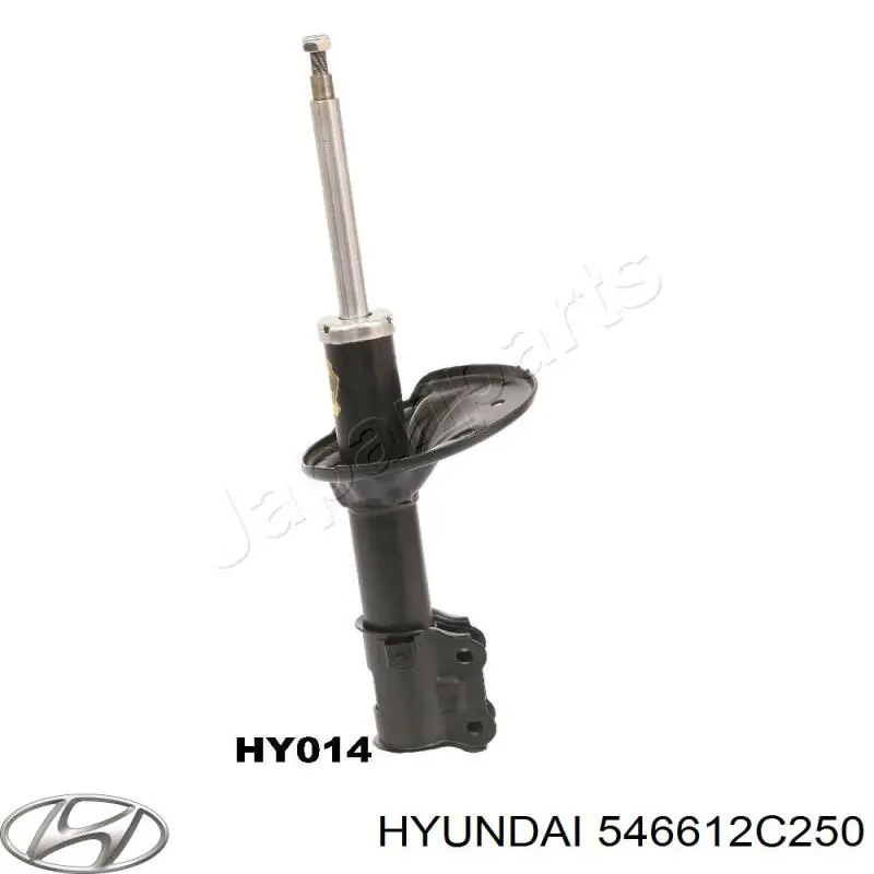 546612C250 Hyundai/Kia amortiguador frontal derecho