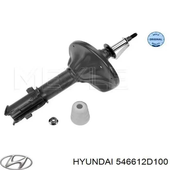 546612D100 Hyundai/Kia amortiguador delantero derecho