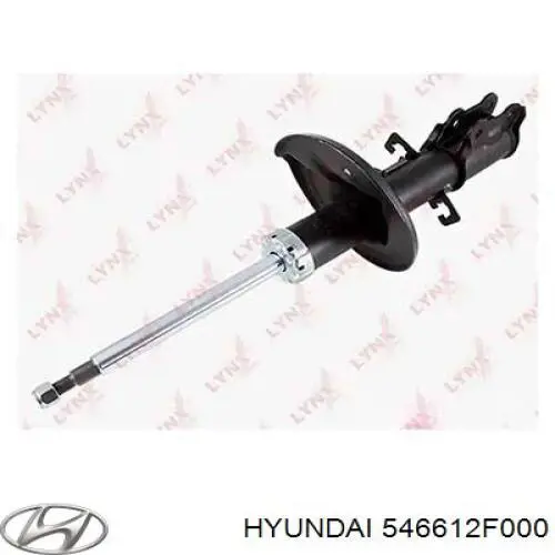 546612F000 Hyundai/Kia amortiguador delantero derecho