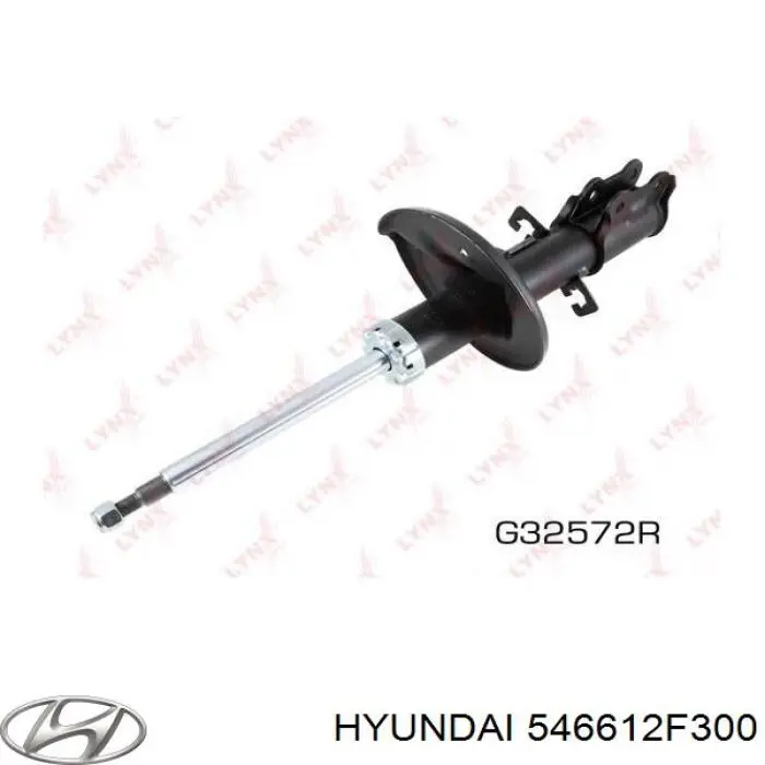 546612F300 Hyundai/Kia amortiguador delantero derecho