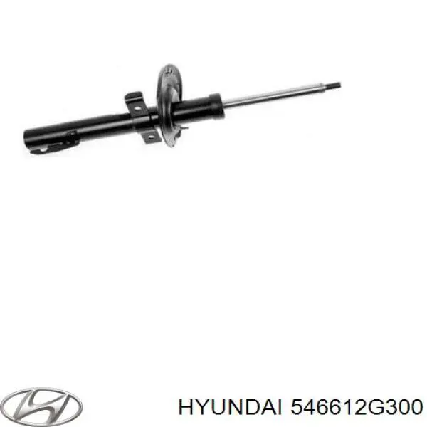546612G300 Hyundai/Kia amortiguador delantero derecho
