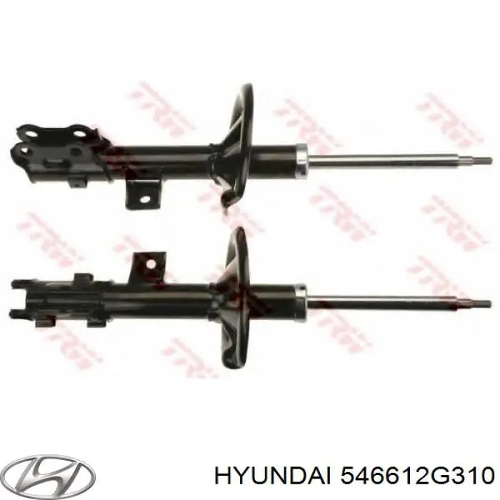 Amortiguador delantero derecho Hyundai/Kia 546612G310 precio, desde 57,79 EUR