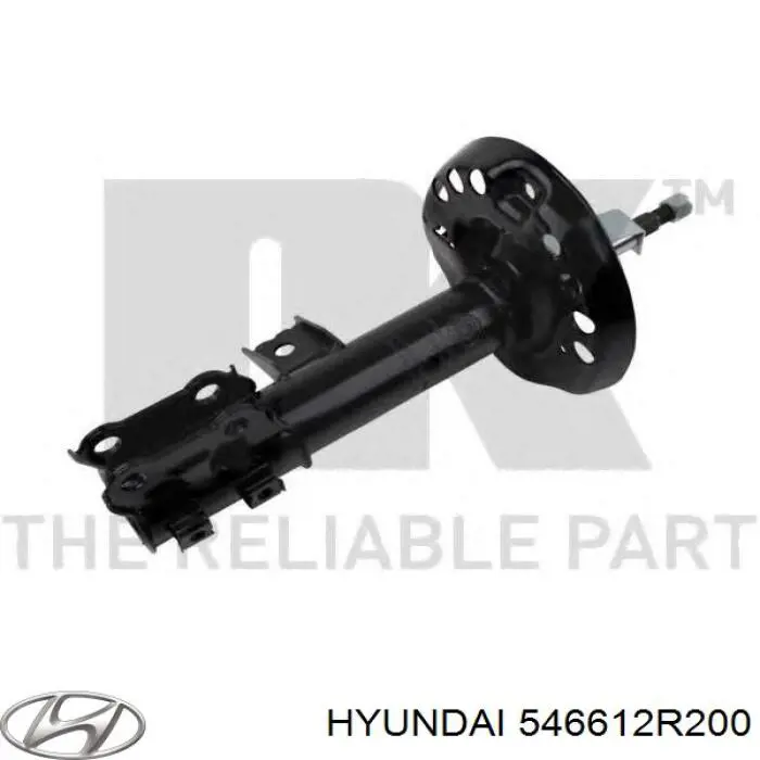 546612R200 Hyundai/Kia amortiguador delantero derecho