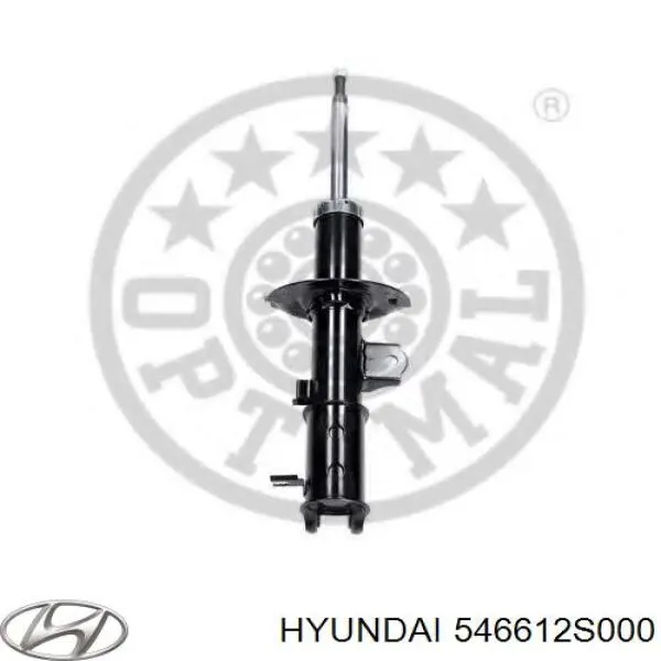 Amortiguador delantero derecho Hyundai/Kia 546612S000 precio, desde 59,53 EUR