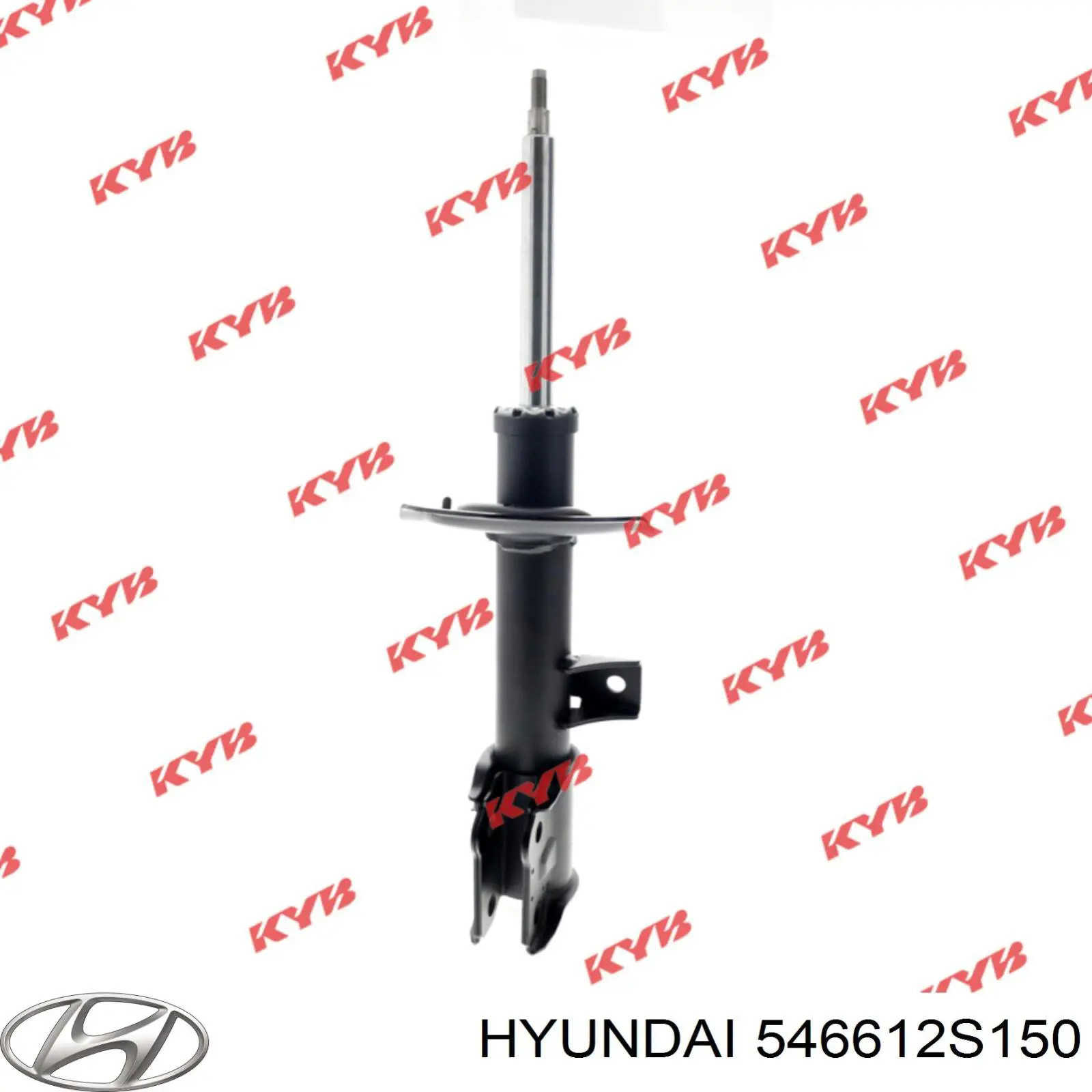 546612S150 Hyundai/Kia amortiguador delantero derecho