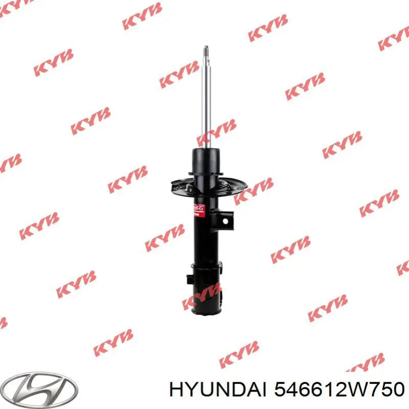 Amortiguador delantero derecho Hyundai/Kia 546612W750 precio, desde 76,21 EUR