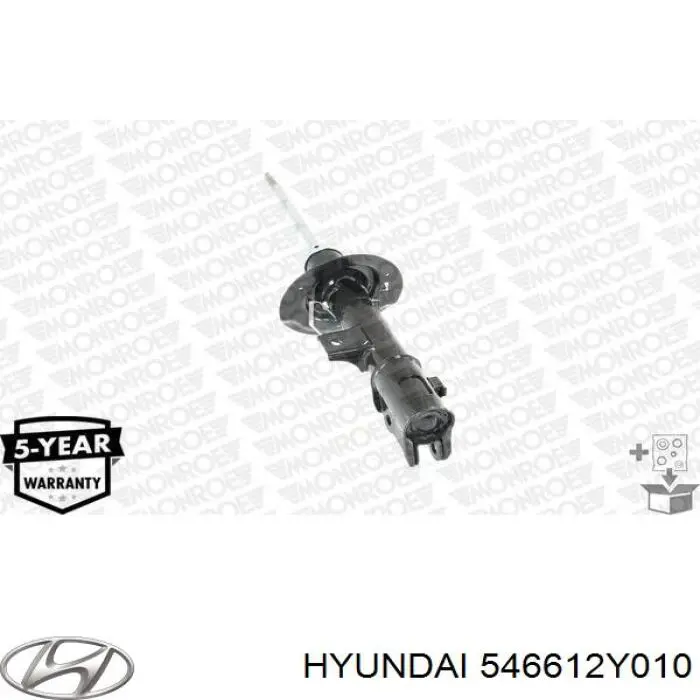 546612Y010 Hyundai/Kia amortiguador delantero derecho