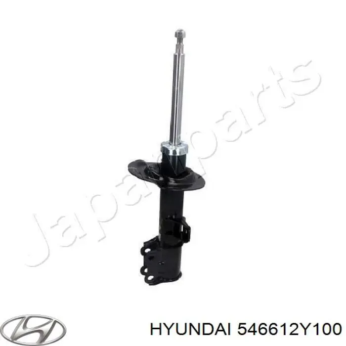 546612Y100 Hyundai/Kia amortiguador delantero derecho