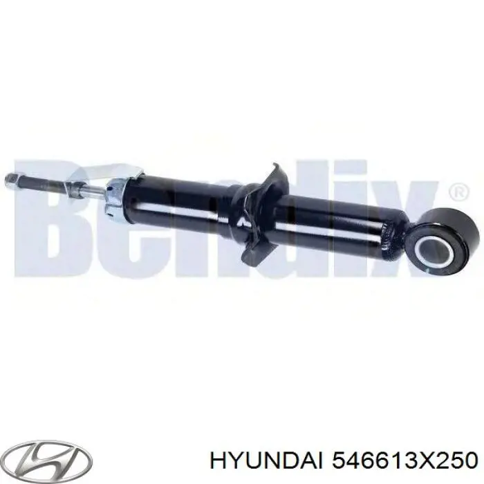 546613X250 Hyundai/Kia amortiguador delantero derecho