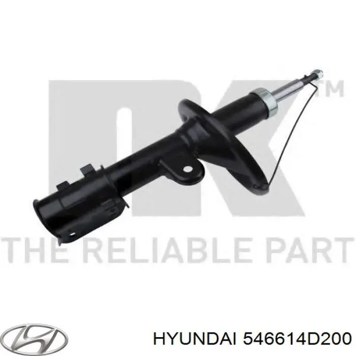 Amortiguador delantero derecho Hyundai/Kia 546614D200 precio, desde 80,86 EUR