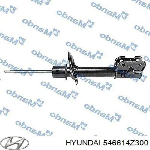 Amortiguador delantero derecho PJA161FR Parts-Mall
