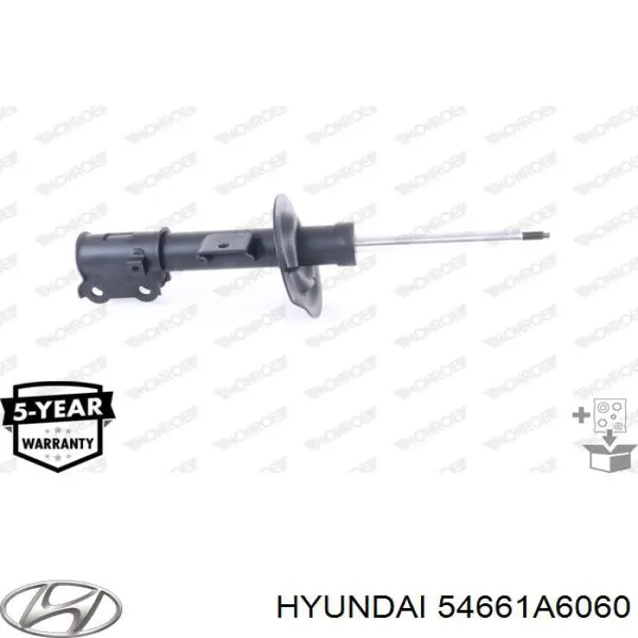 54661A6060 Hyundai/Kia amortiguador delantero derecho