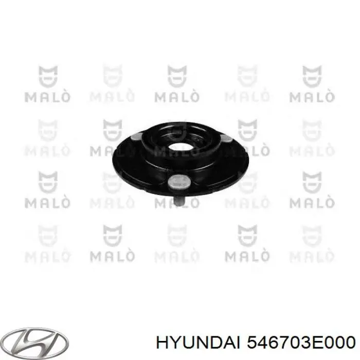 Soporte del amortiguador delantero Hyundai/Kia 546703E000 precio, desde 31,66 EUR