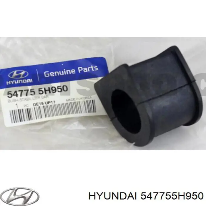 547755H950 Hyundai/Kia casquillo de barra estabilizadora delantera