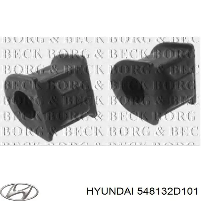 548132D101 Hyundai/Kia casquillo de barra estabilizadora delantera