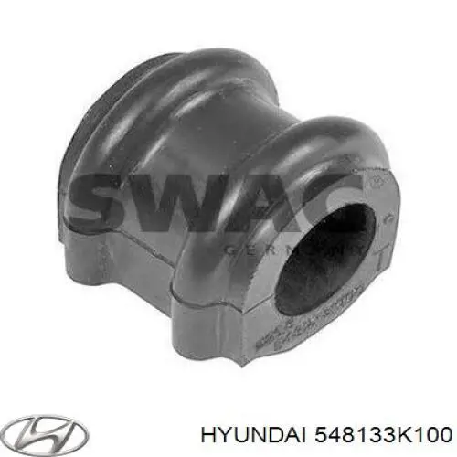 Buje de barra estabilizadora delantera 548133K100 Hyundai/Kia