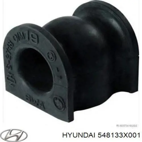 JK7557 Hyundai/Kia Buje de barra estabilizadora delantera