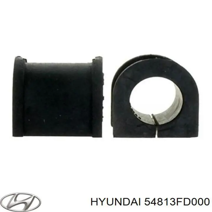 54813FD000 Hyundai/Kia casquillo de barra estabilizadora delantera
