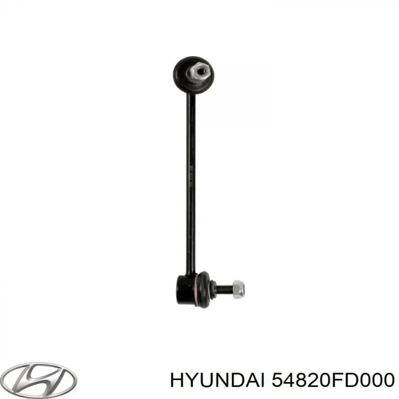 Bieleta estabilizadora delantera izquierda 54820FD000 Hyundai/Kia