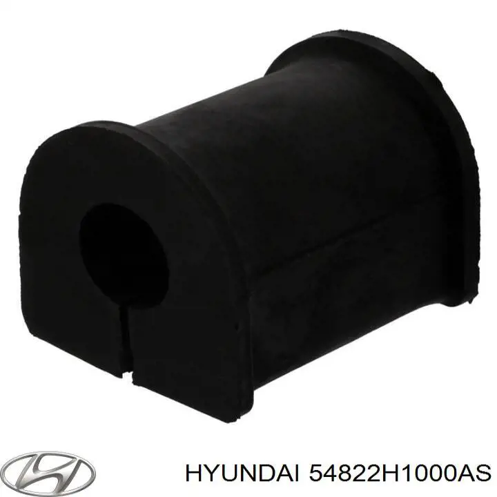 54822h1000as Hyundai/Kia barra estabilizadora delantera izquierda