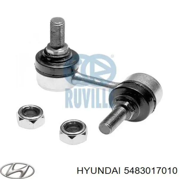 Bieleta estabilizadora delantera izquierda 5483017010 Hyundai/Kia