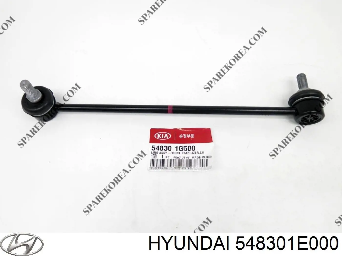 Bieleta de suspensión delantera izquierda Hyundai/Kia 548301E000