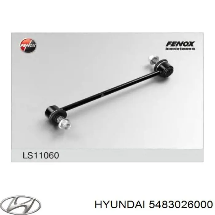 Bieleta estabilizadora delantera izquierda Hyundai/Kia 5483026000 precio, desde 11,81 EUR