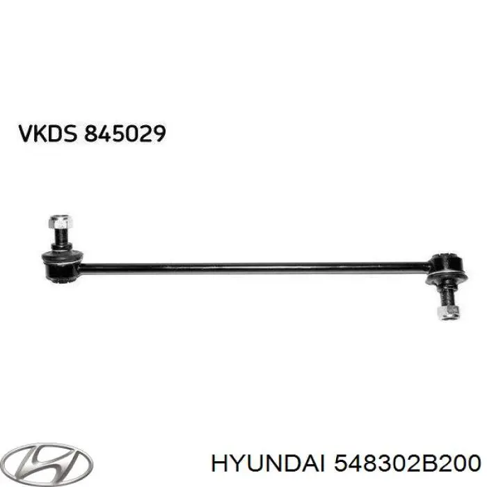 Comprar 548302B200 Hyundai/Kia Bieleta estabilizadora delantera izquierda