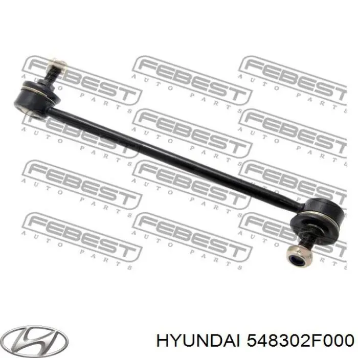 Bieleta de suspensión delantera izquierda Hyundai/Kia 548302F000