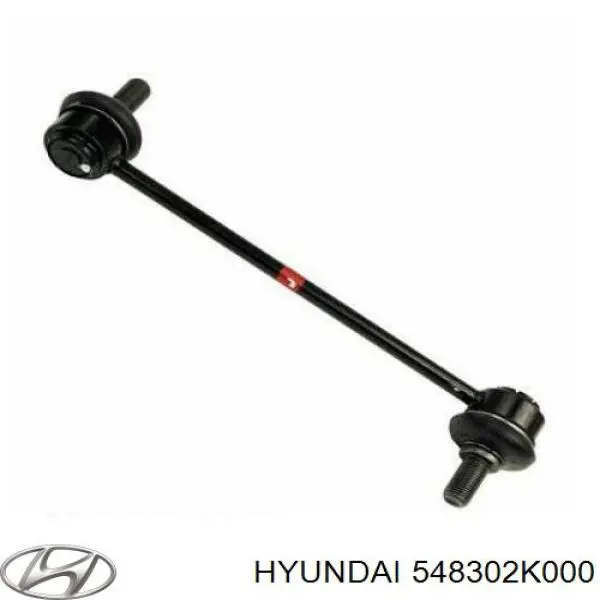 548302K000 Hyundai/Kia barra estabilizadora delantera izquierda