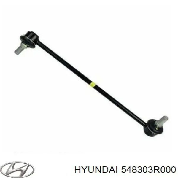 548303R000AS Hyundai/Kia barra estabilizadora delantera izquierda