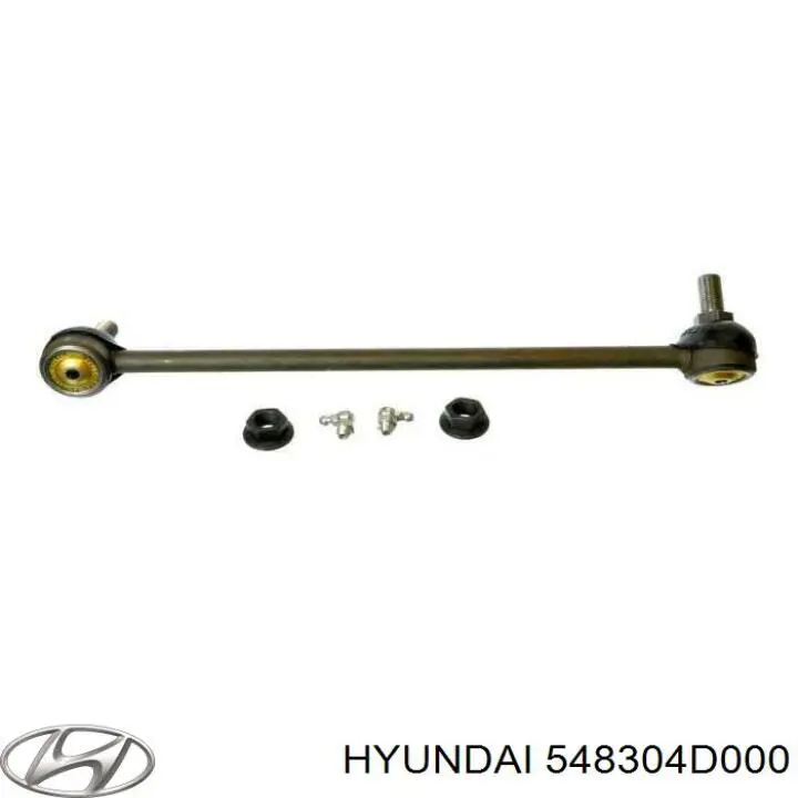 548304D000 Hyundai/Kia barra estabilizadora delantera izquierda