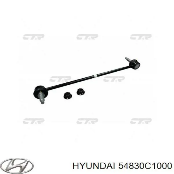 54830E6000 Hyundai/Kia barra estabilizadora delantera izquierda
