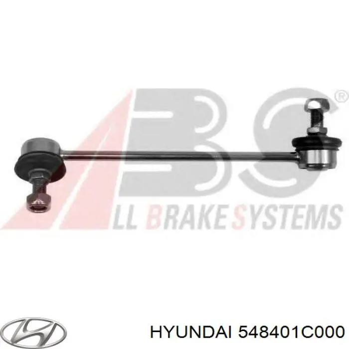 Bieleta estabilizadora delantera derecha Hyundai/Kia 548401C000 precio, desde 22,67 EUR
