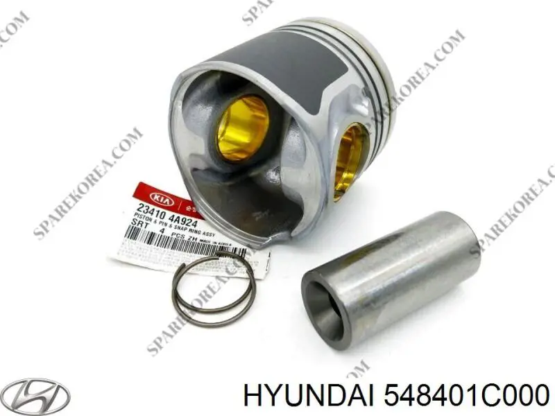 Bieleta de suspensión delantera derecha Hyundai/Kia 548401C000