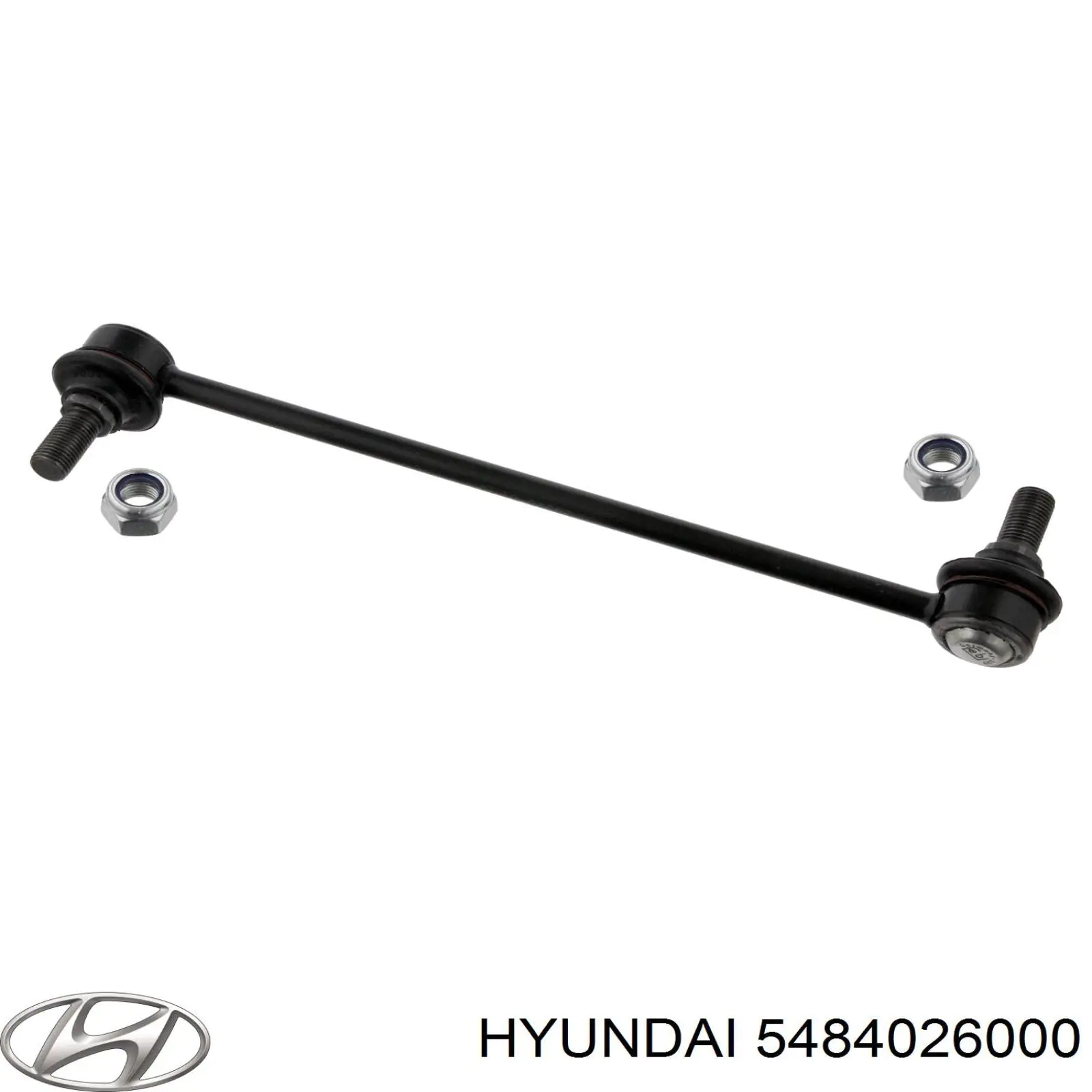 Bieleta estabilizadora delantera derecha 5484026000 Hyundai/Kia