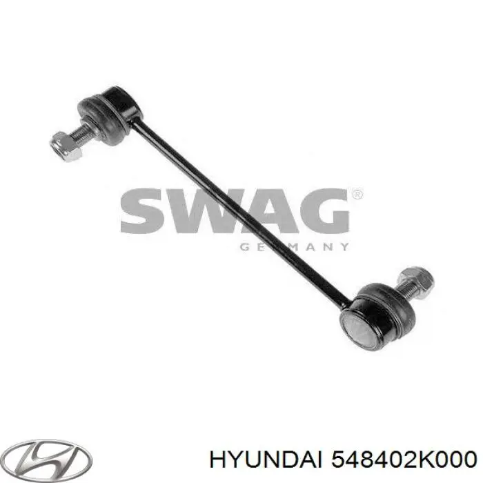 Bieleta estabilizadora delantera derecha Hyundai/Kia 548402K000 precio, desde 10,68 EUR