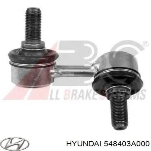 548403A000 Hyundai/Kia barra estabilizadora delantera derecha