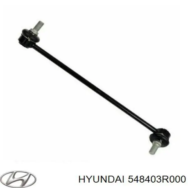 Bieleta estabilizadora delantera derecha 548403R000 Hyundai/Kia