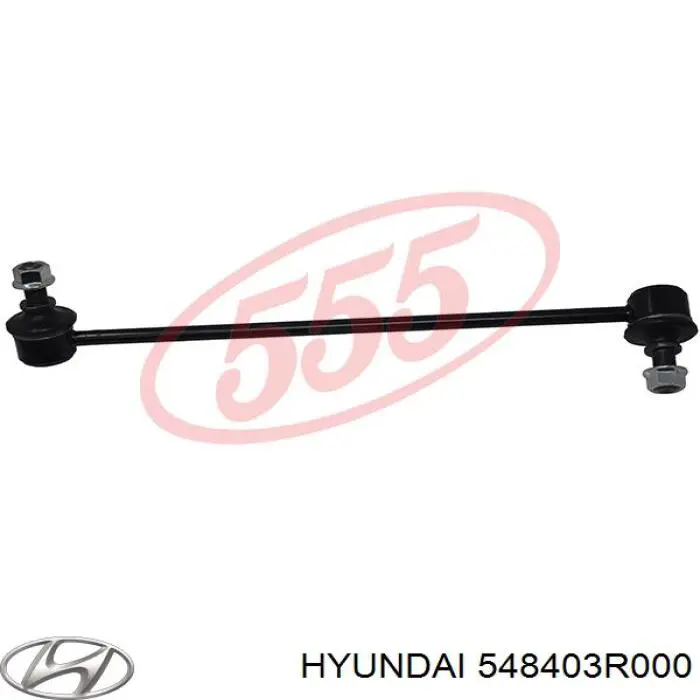 Bieleta estabilizadora delantera derecha Hyundai/Kia 548403R000 precio, desde 15,91 EUR