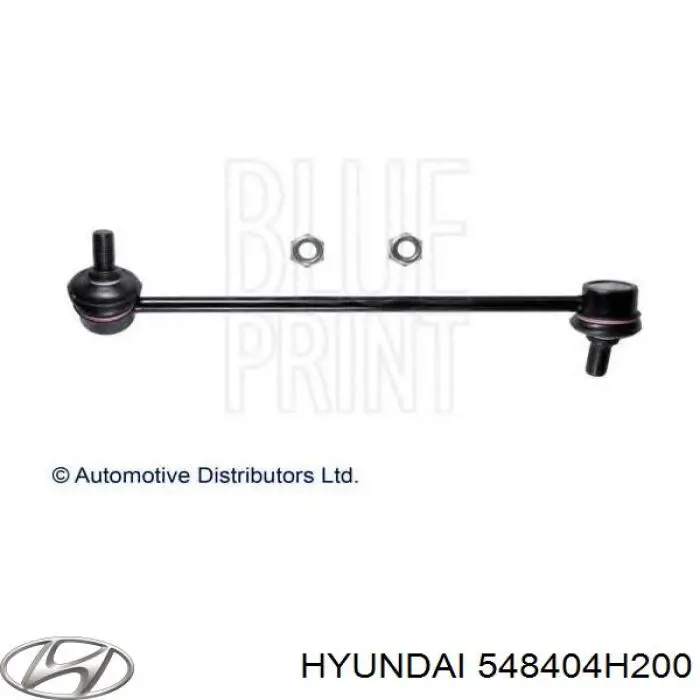 Bieleta estabilizadora delantera derecha 548404H200 Hyundai/Kia