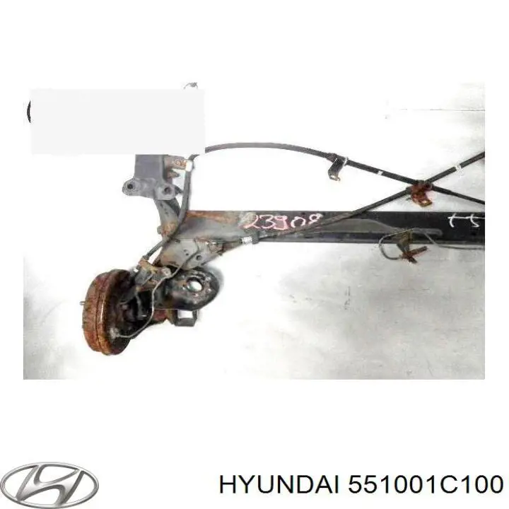 551001C100 Hyundai/Kia subchasis trasero soporte motor