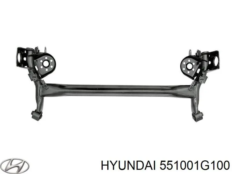 551001G100 Hyundai/Kia subchasis trasero soporte motor