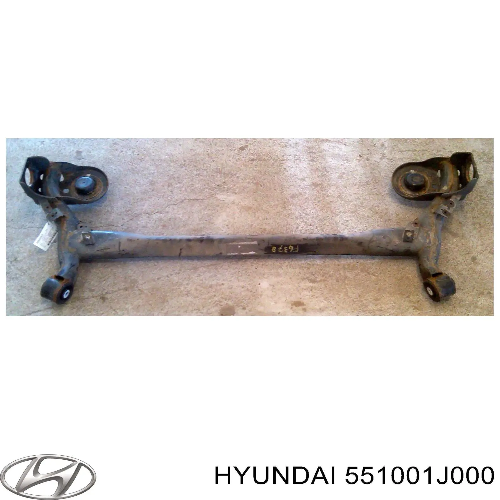 551001J000 Hyundai/Kia subchasis trasero soporte motor