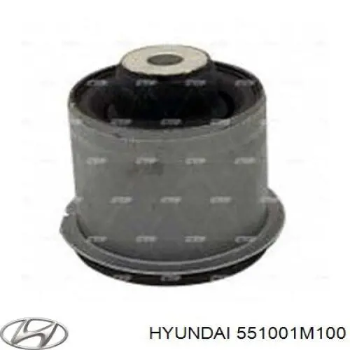 551001M100 Hyundai/Kia subchasis trasero soporte motor