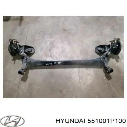 551001P100 Hyundai/Kia subchasis trasero soporte motor