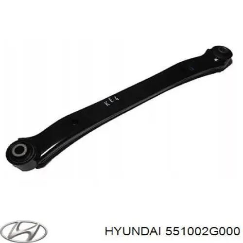 Brazo superior de suspensión trasera izquierdo/derecho Hyundai/Kia 551002G000